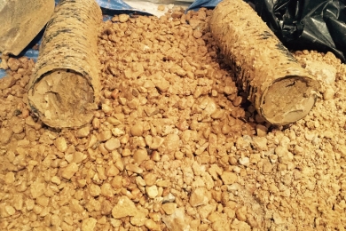 Basement drain tile replacement 1